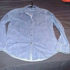 Chambray top